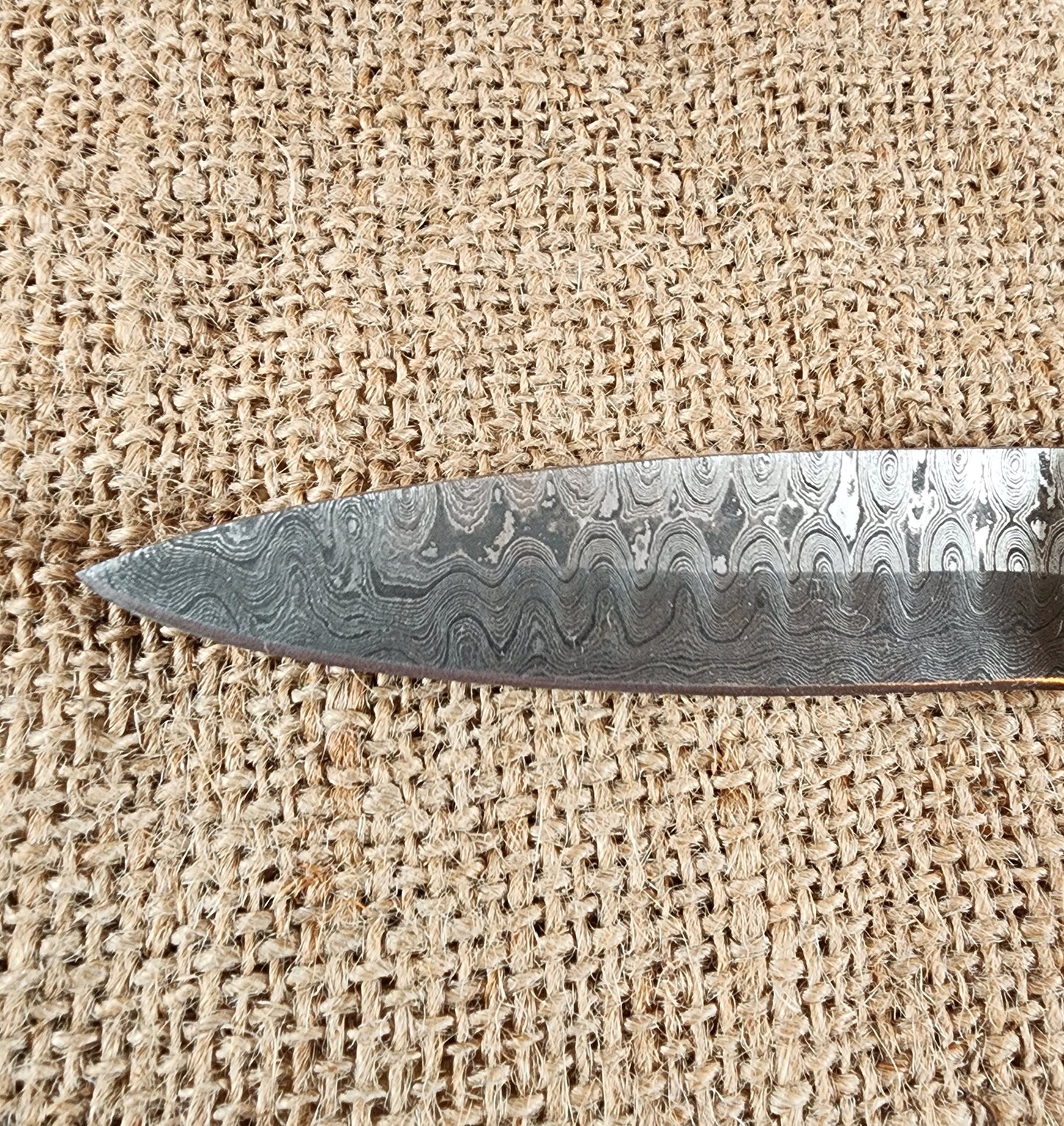 4" Damascus Drop Point #151
