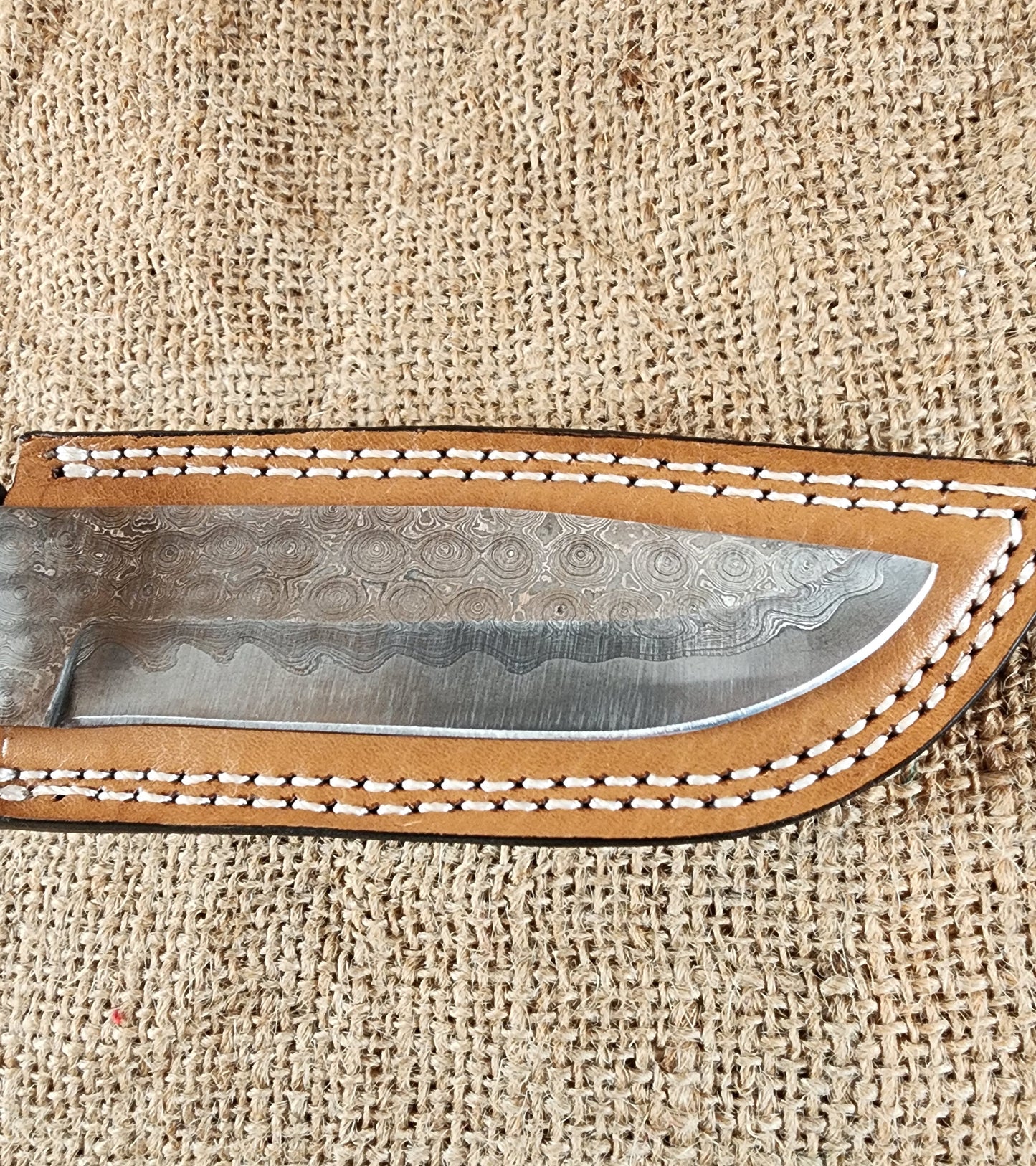 5" Damascus Drop Point #149