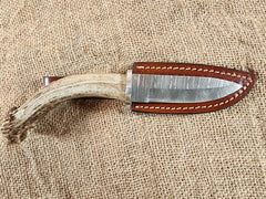4" Damascus Drop Point #41