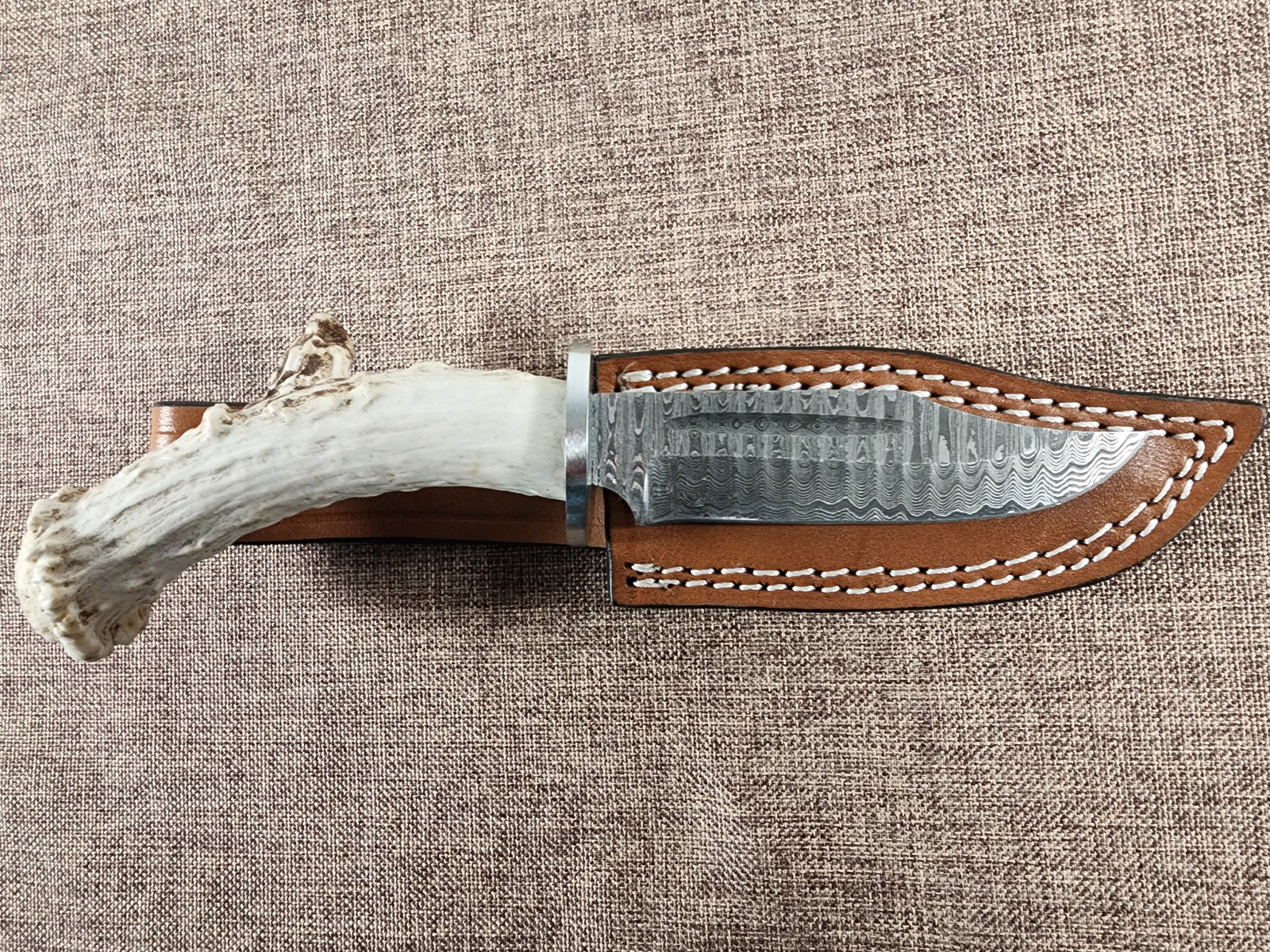 4" Damascus Clip Point #37