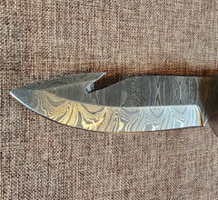 5" Damascus Gut Hook #05