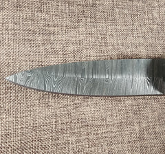 4" Damascus Spear Point #30