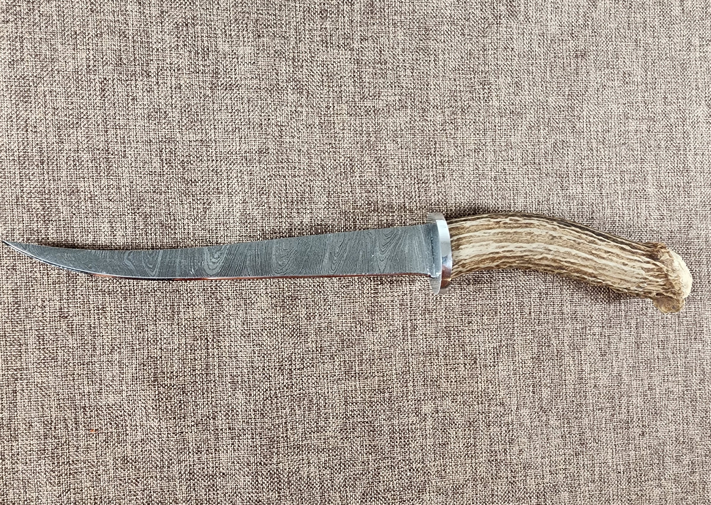7" Damascus Filet #129