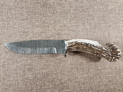 6" Damascus Drop Point #121