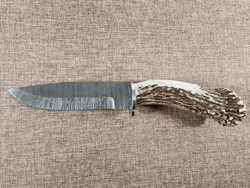 6" Damascus Drop Point #121