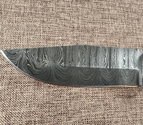 5" Damascus Drop Point #120