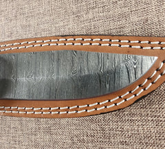 5" Damascus Drop Point #117