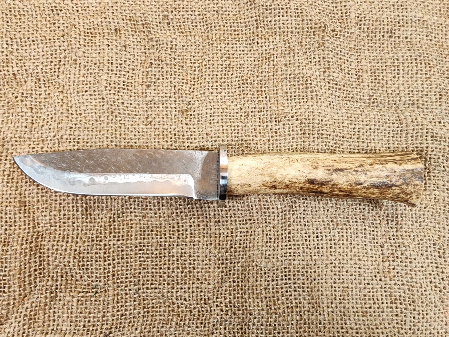 5" Damascus Drop Point #135