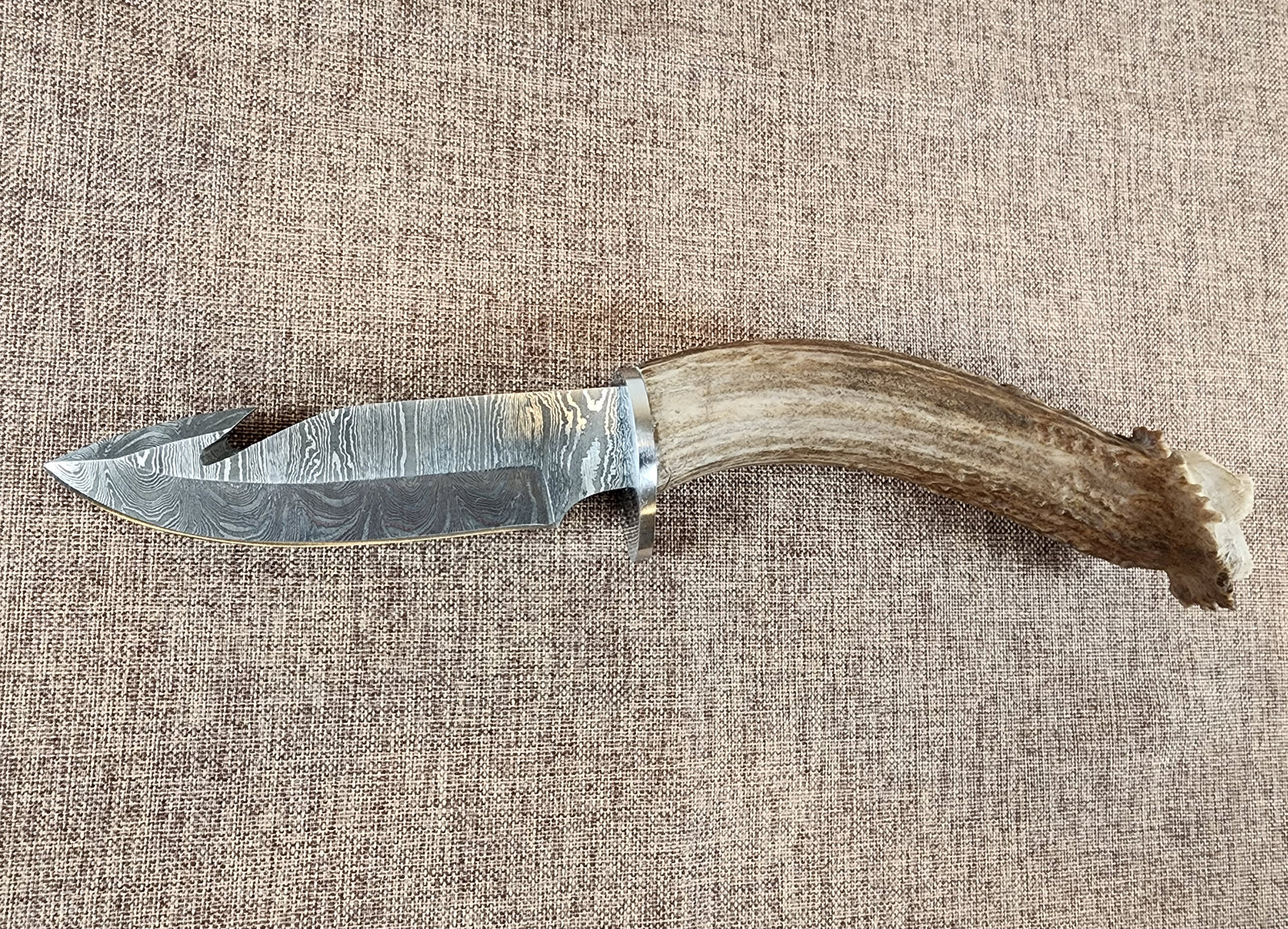 5" Damascus Gut Hook #15