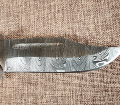 4" Damascus Clip Point B10