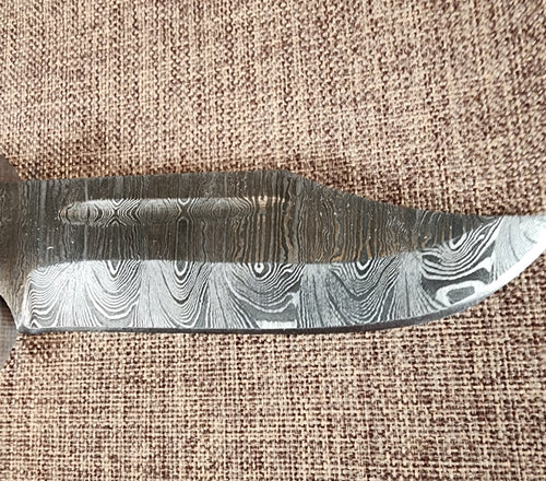 4" Damascus Clip Point B10