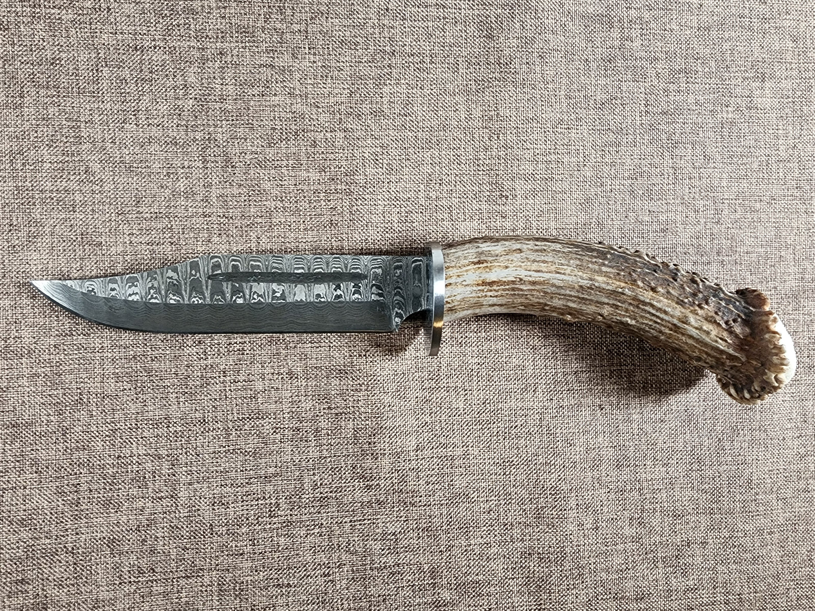 6" Damascus Clip Point #73