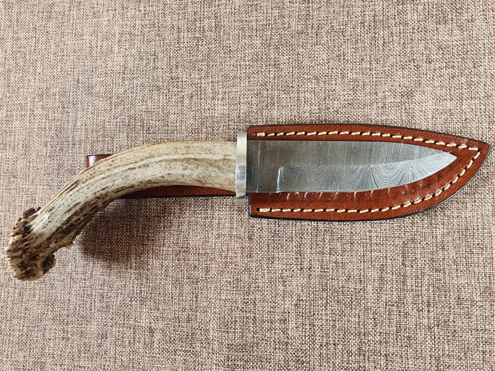 4" Damascus Drop Point #31