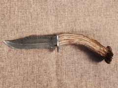 5" Damascus Clip Point 2B08