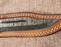 6" Damascus Clip Point 3B02