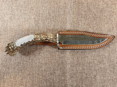 6" Damascus Clip Point #76
