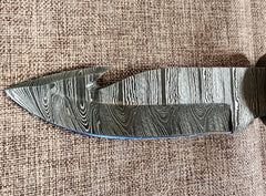 5" Damascus Gut Hook 2A01