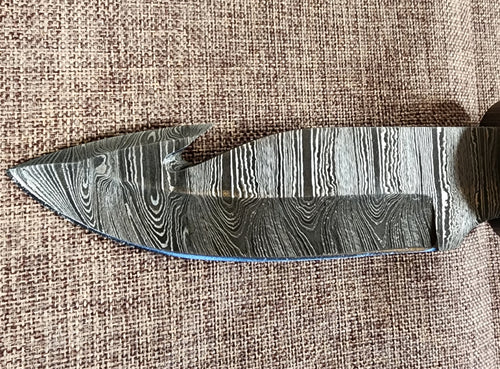5" Damascus Gut Hook 2A01