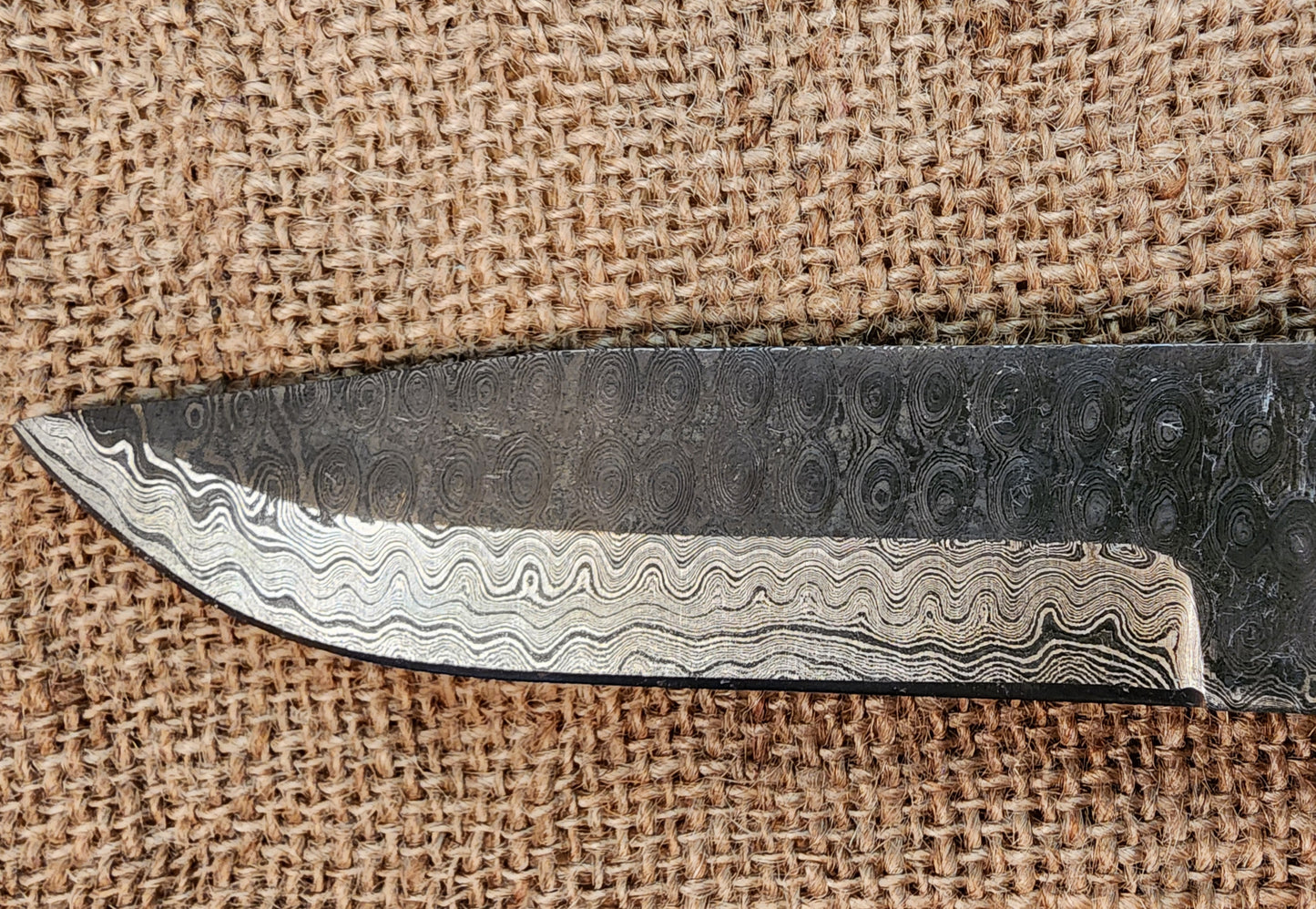5" Damascus Drop Point #132