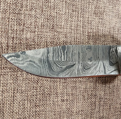 4" Damascus Drop Point #152