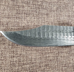4" Damascus Clip Point #20