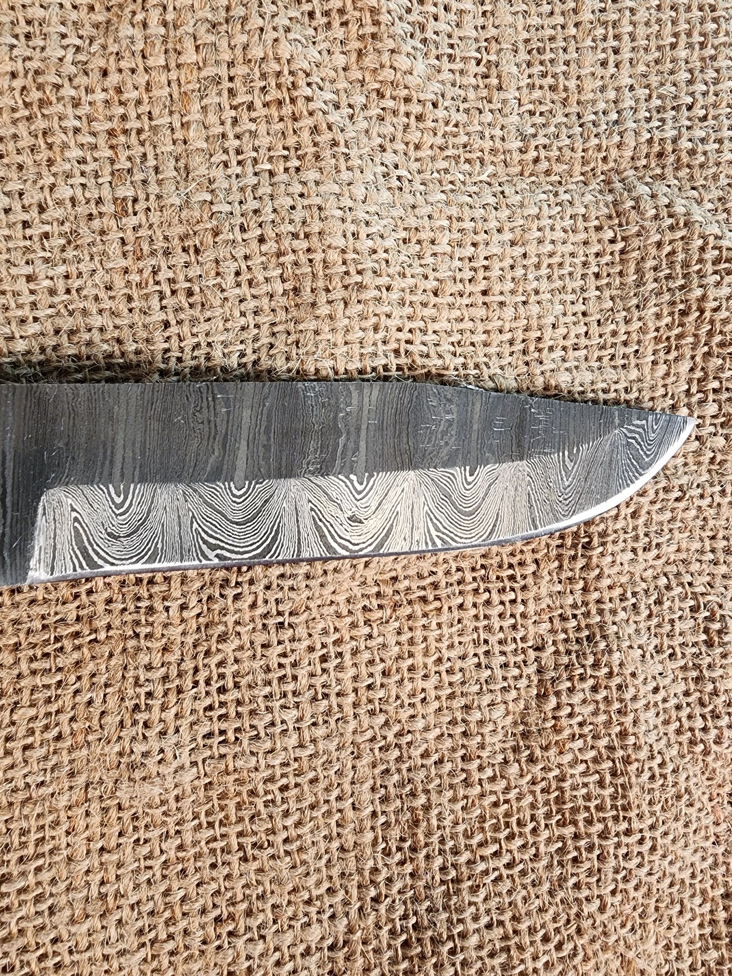 5" Damascus Drop Point #130
