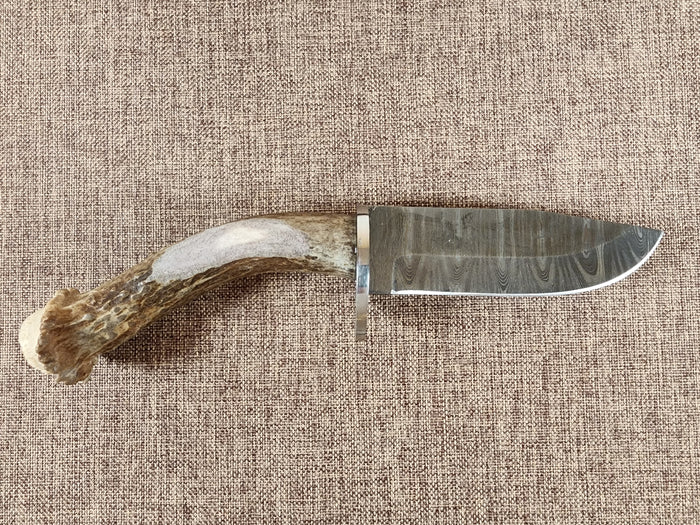 4" Damascus Drop Point #40