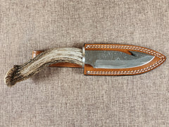 5" Damascus Gut Hook #03