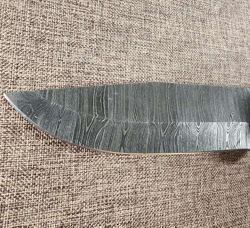 6" Damascus Drop Point #121