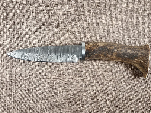 4" Damascus Spear Point #30