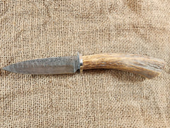4" Damascus Spear Point #102