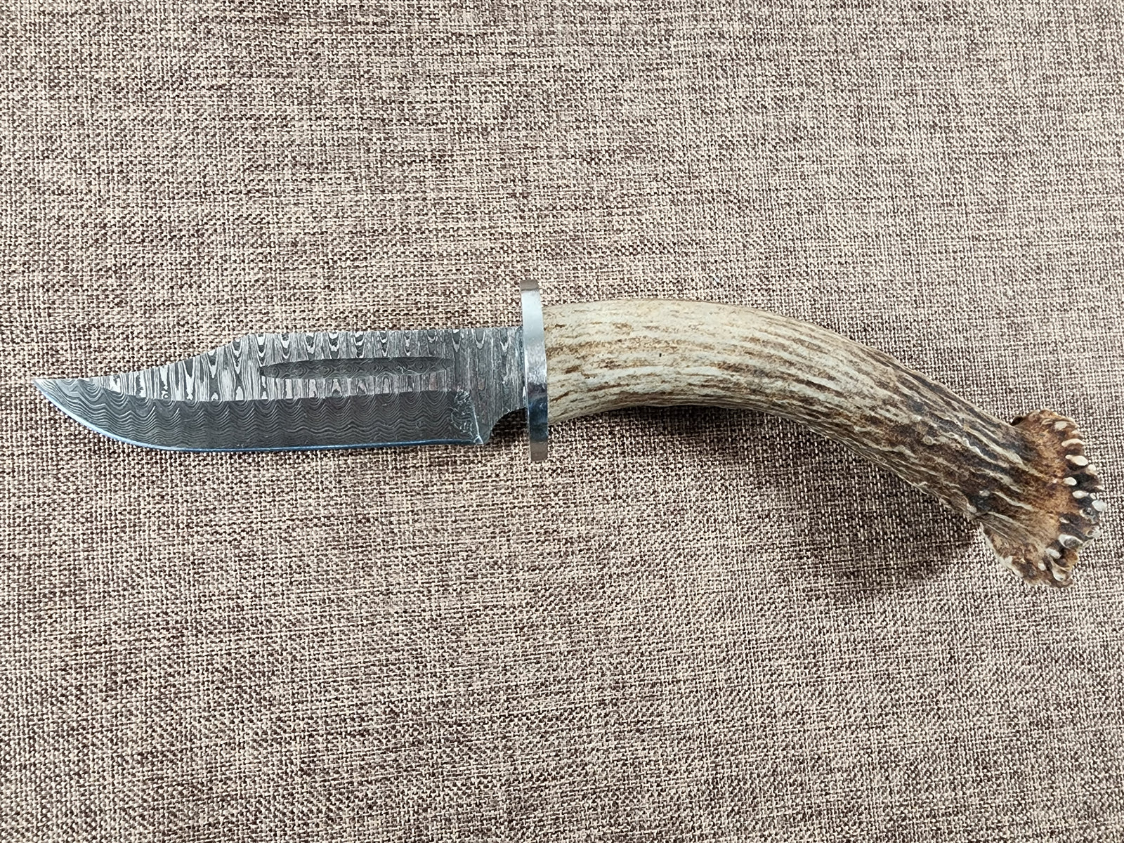 4" Damascus Clip Point #38