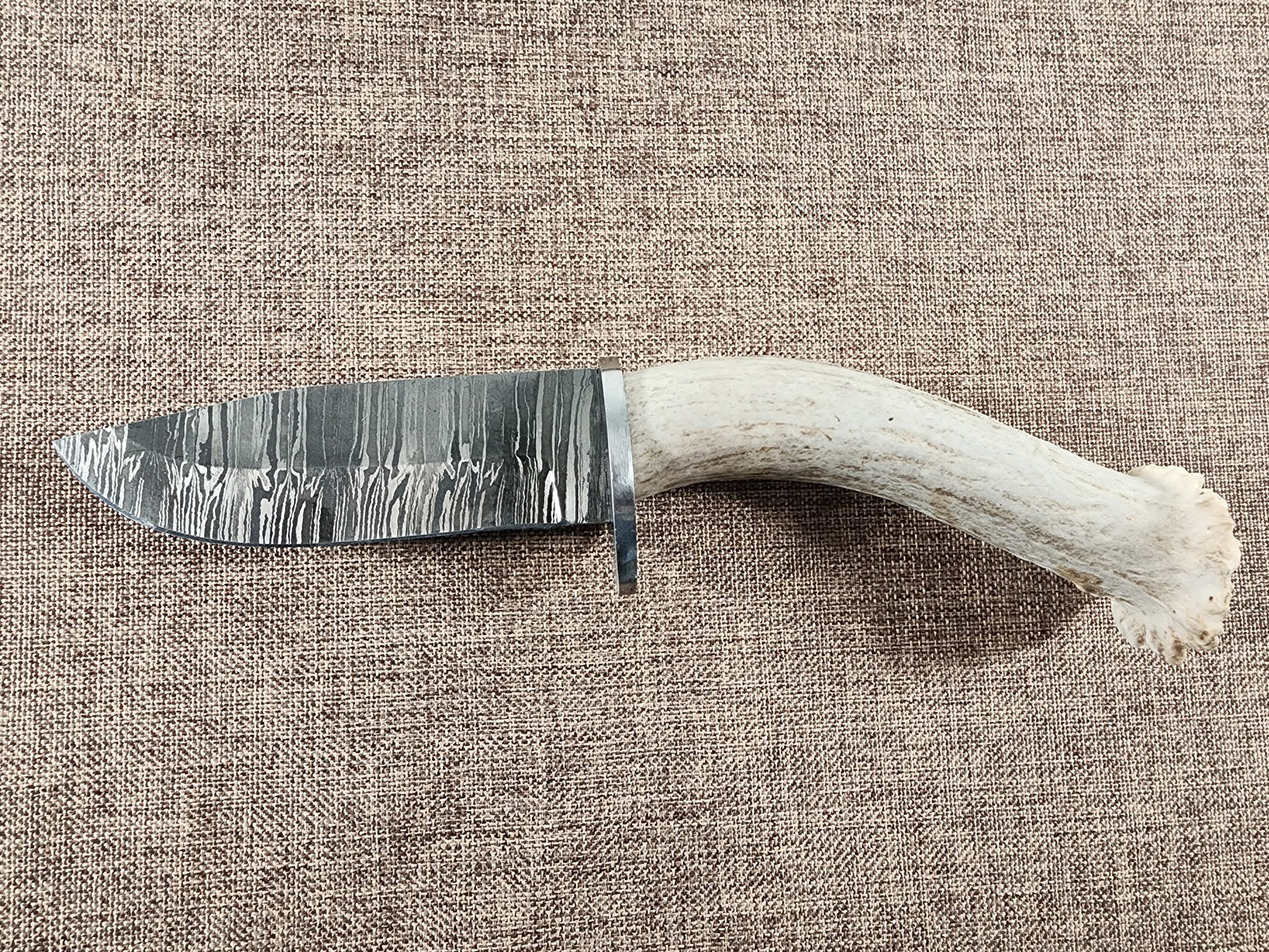 4" Damascus Drop Point #43