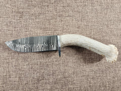 4" Damascus Drop Point #43