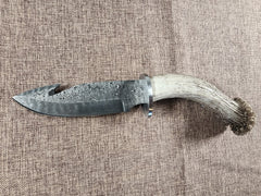 5" Damascus Gut Hook #112