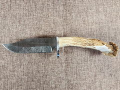 4" Damascus Clip Point B05