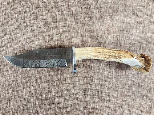 4" Damascus Clip Point B05