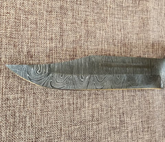 6" Damascus Clip Point #74