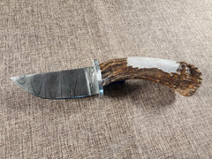 3.5" Damascus Drop Point #161