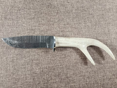 5" Damascus Drop Point #120