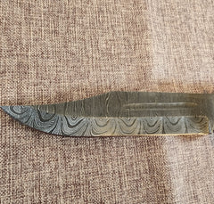 6" Damascus Clip Point #122