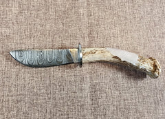 4" Damascus Field Scalpel E01