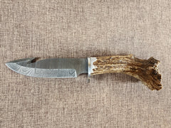 5" Damascus Gut Hook #46