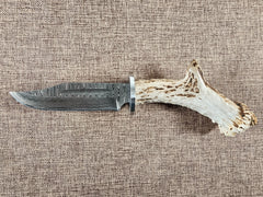 4" Damascus Clip Point #37