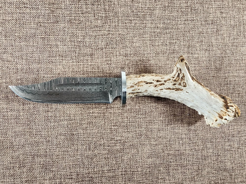 4" Damascus Clip Point #37