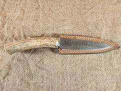 6" Damascus Spear Point #16