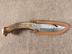 5" Damascus Gut Hook #13