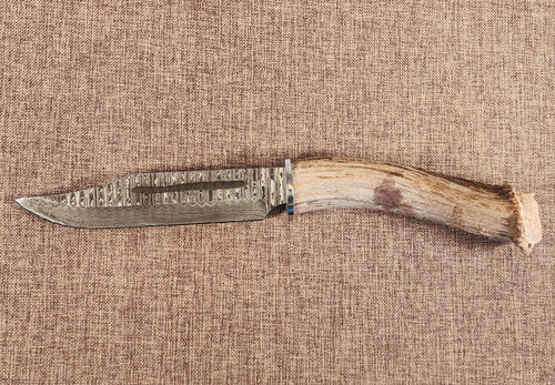 6" Damascus Clip Point 3B03