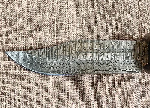 5" Damascus Clip Point 2B06