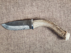 4" Damascus Drop Point C03